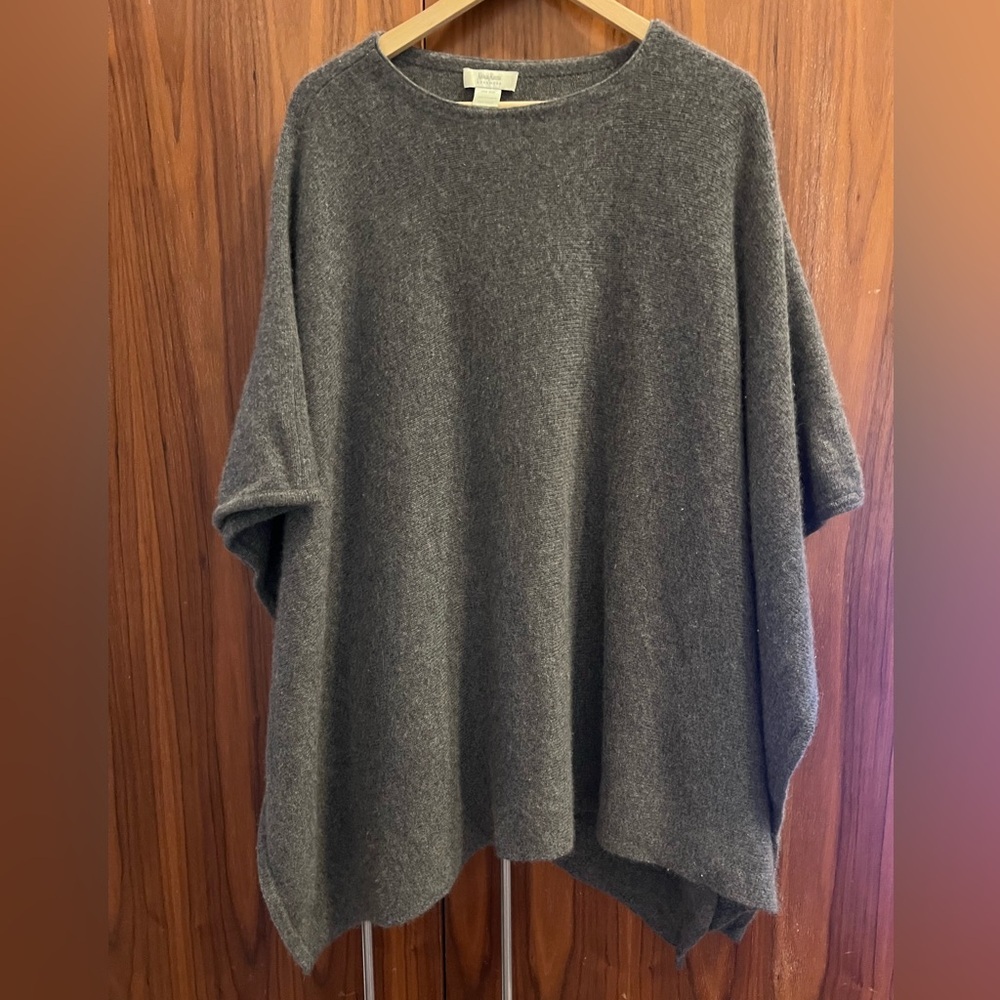Cozy Cashmere Poncho by Neiman Marcus